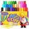 36 Colors Air Dry Clay , Soft & Ultra Light, Modeling Clay for Kids with Accessories, Tools and Tutorials